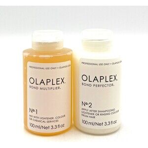 Olaplex No. 1 Bond Multiplier & No. 2 Bond Perfector 3.3 oz Duo